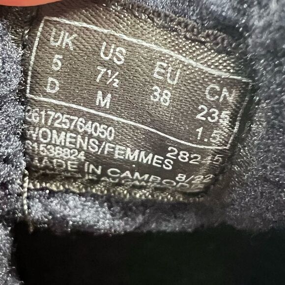 Clarks Brynn Slide Navy Textile - Picture 7 of 11